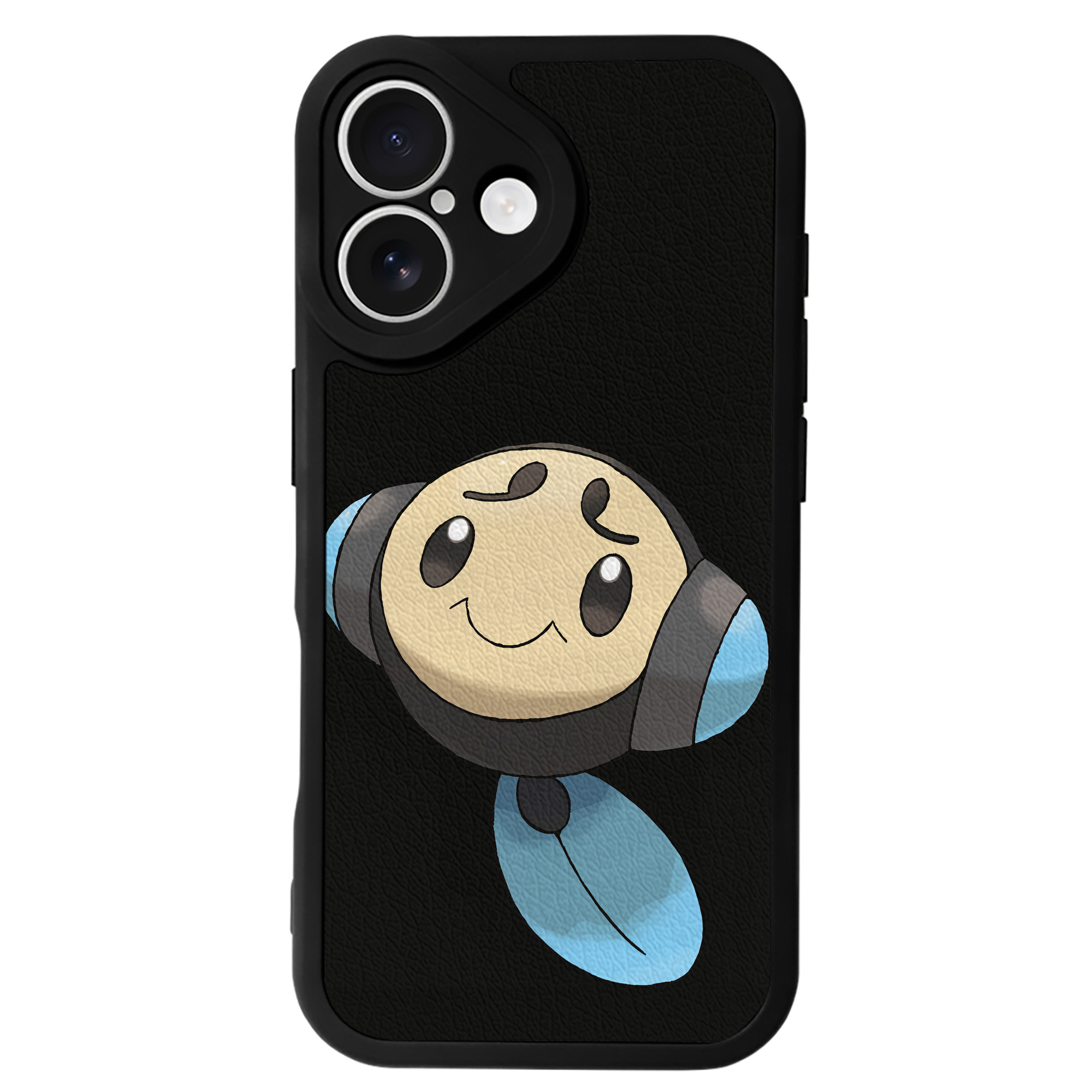 （画像用） ポケットモンスター Pokémon 【iPhone 16シリーズ対応】シリコンスマホケース（レザー調） 材質：シリコン